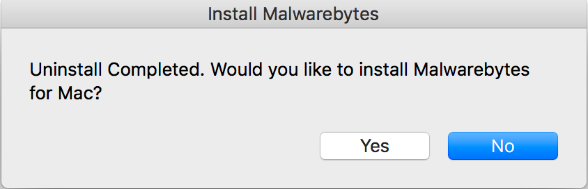 uninstall malwarebytes for mac